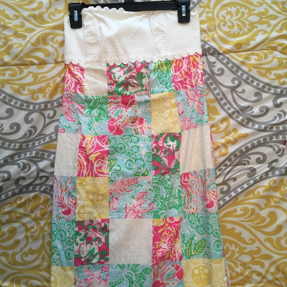 Lilly Pulitzer Strapless dress